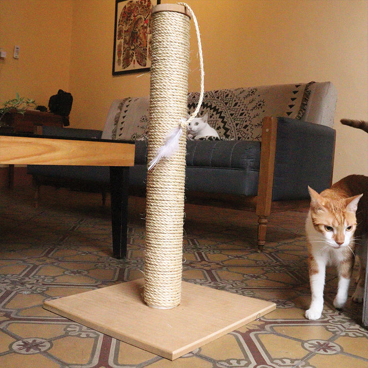 Rascador fijo para gatos