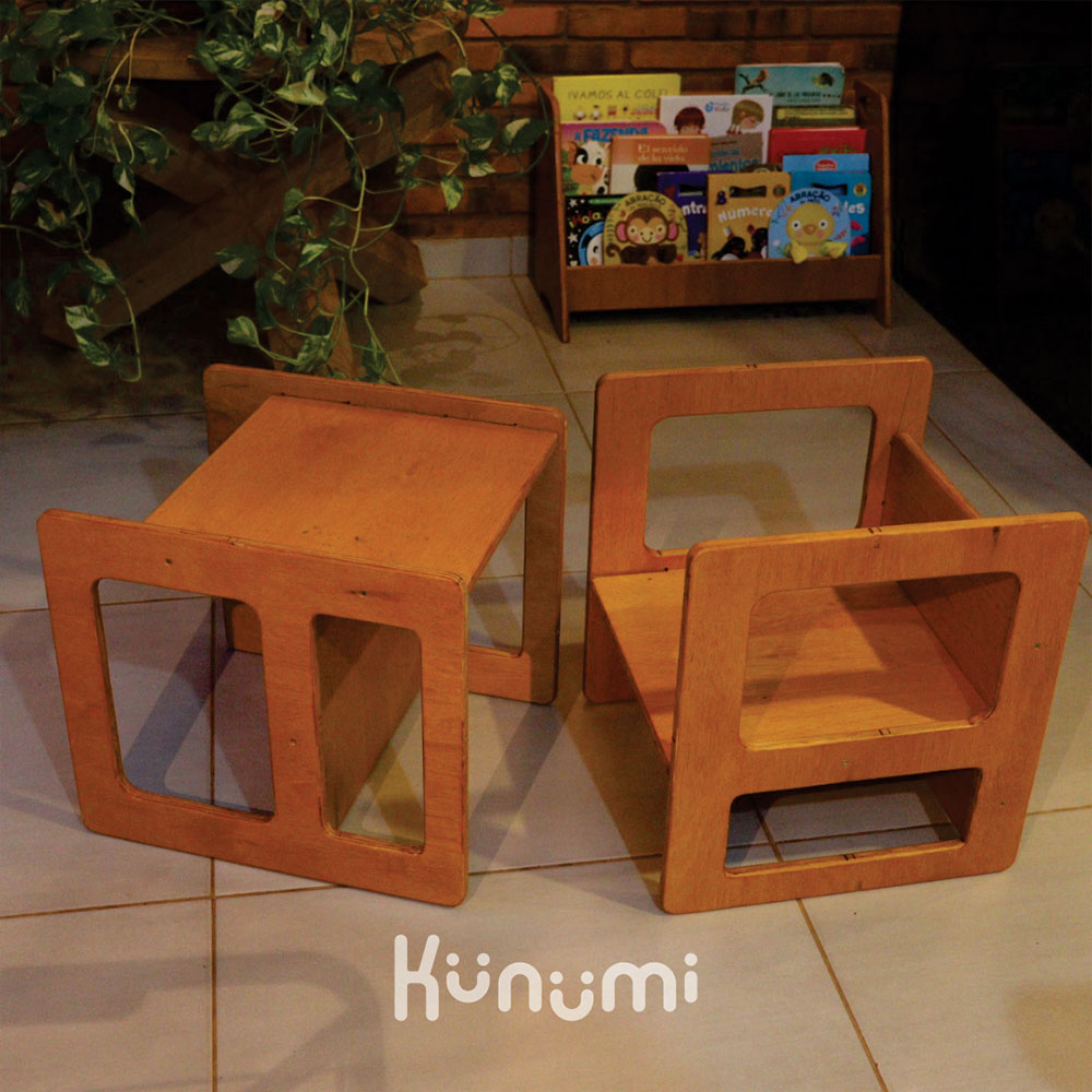 Silla Cubo Tres Posiciones